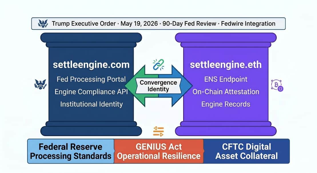 settleengine.com and settleengine.eth as Twin-Domain Convergence Identity